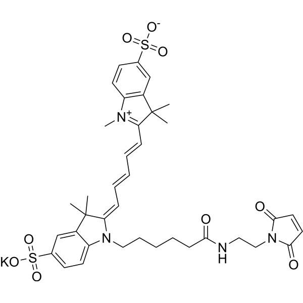 Sulfo-Cy5-Mal potassium 2242791-82-6